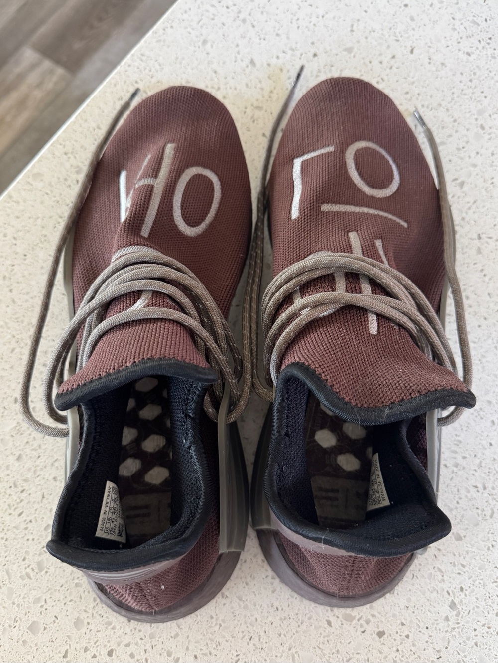 Pharrell Williams x Adidas NMD Hu Chocolate Mens 11.5